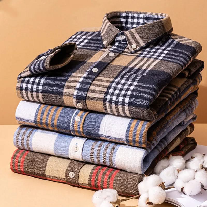 GRAYSON CAMISA FRANELA ALGODÓN