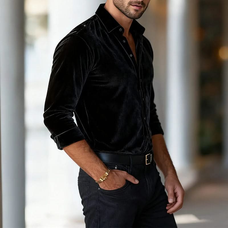 CAMISA DE TERCIOPELO ELITE