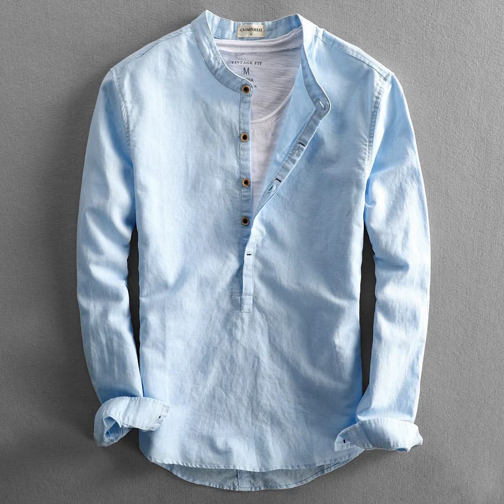 CAMISA DE LINO PREMIUM CORDEN
