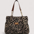 AGNES™ LEOPARD CANVAS BAG