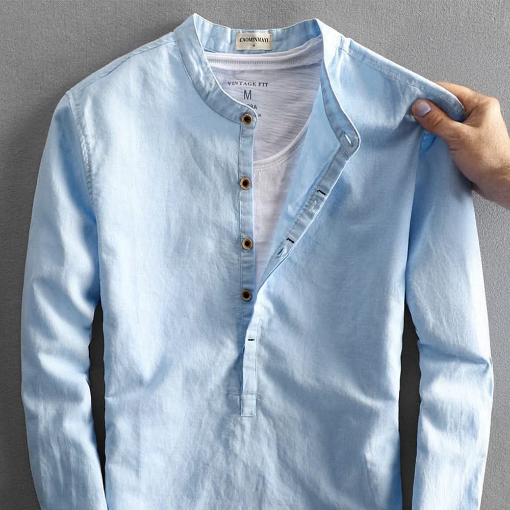 CAMISA DE LINO PREMIUM CORDEN