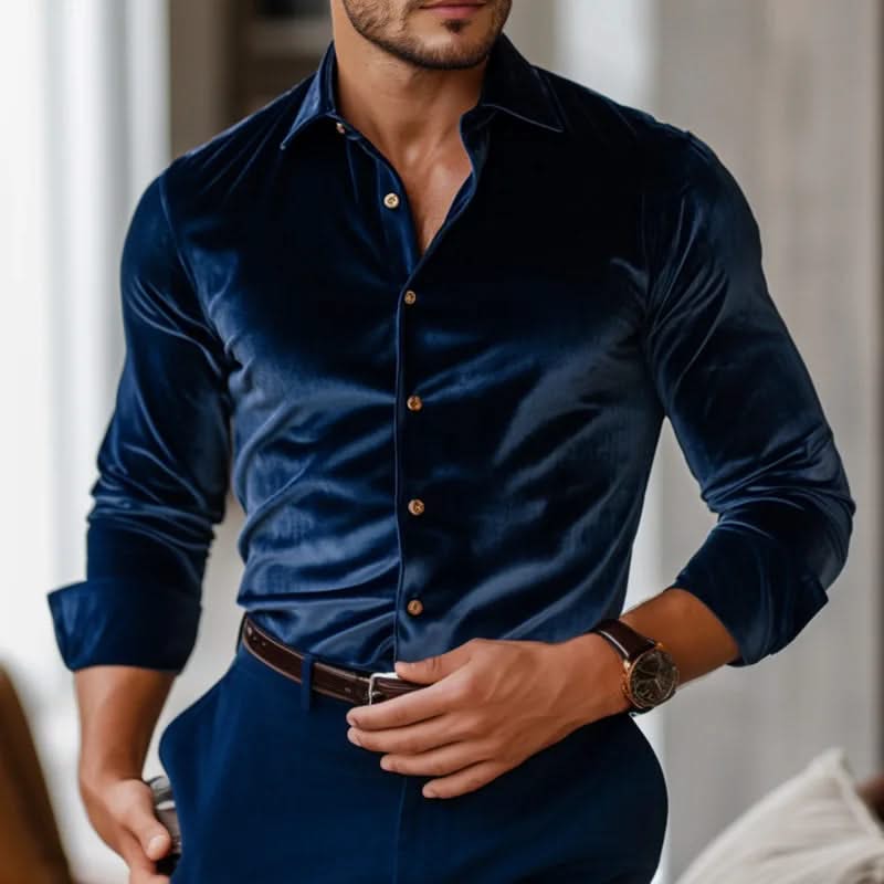 CAMISA DE TERCIOPELO ELITE