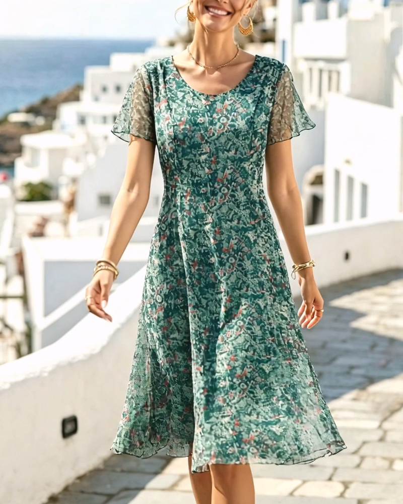 AMARA PRINTED DRESS