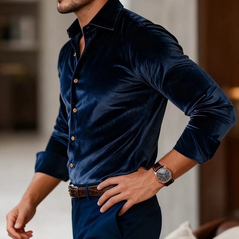 CAMISA DE TERCIOPELO ELITE