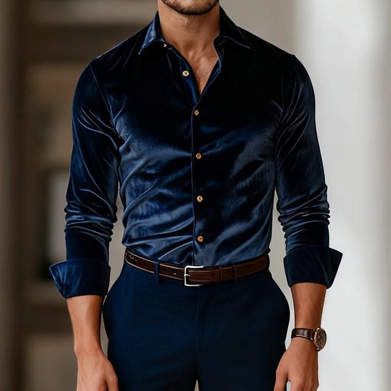 CAMISA DE TERCIOPELO ELITE