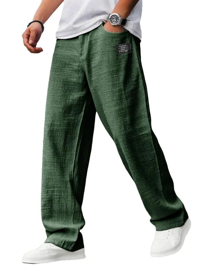 Pantalón Lino y algodón Riviera