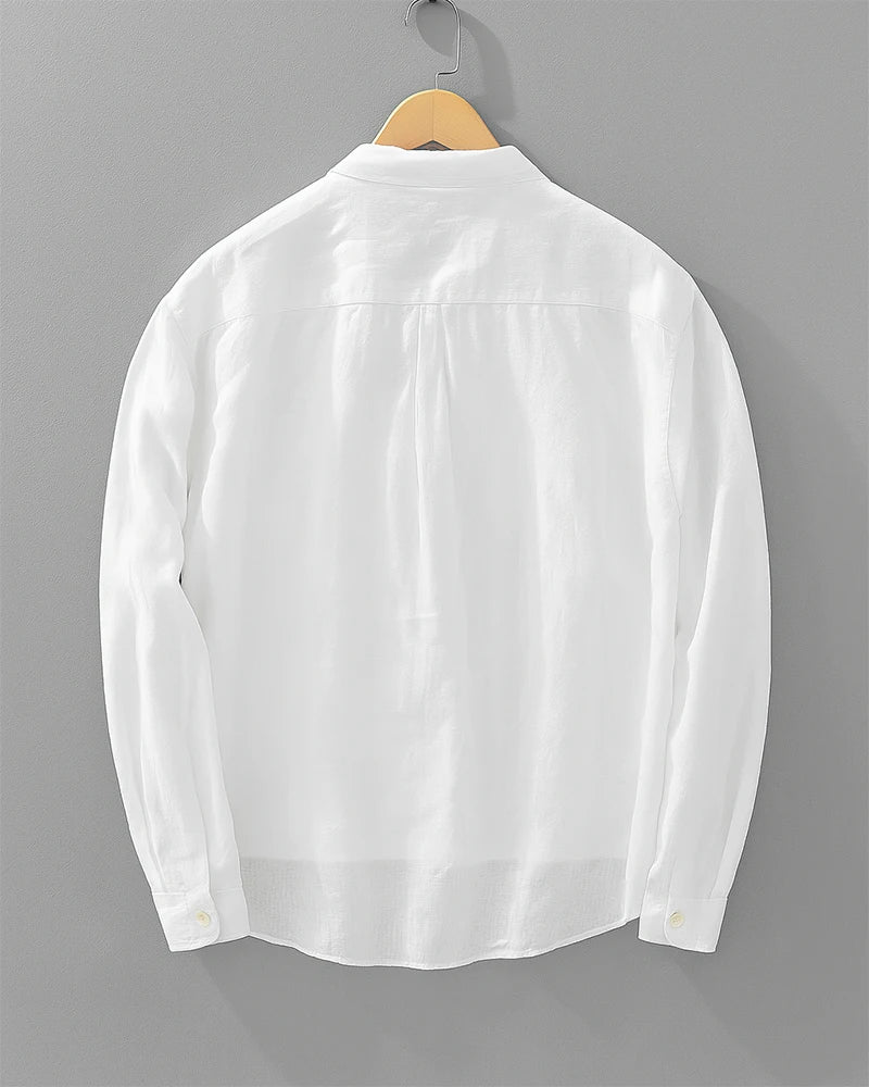 Camisa AMALFI Mezcla de Lino y Algodón
