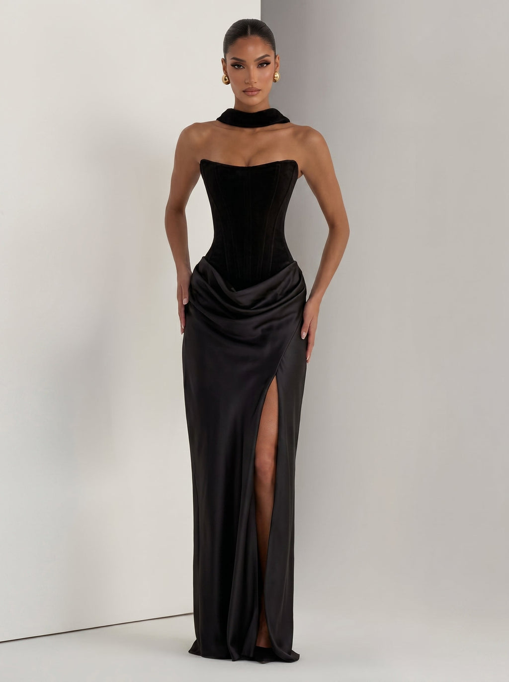 Danna™ - Vestido de Gala Navy