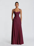 Irie™ - Vestido Burdeos de Gala