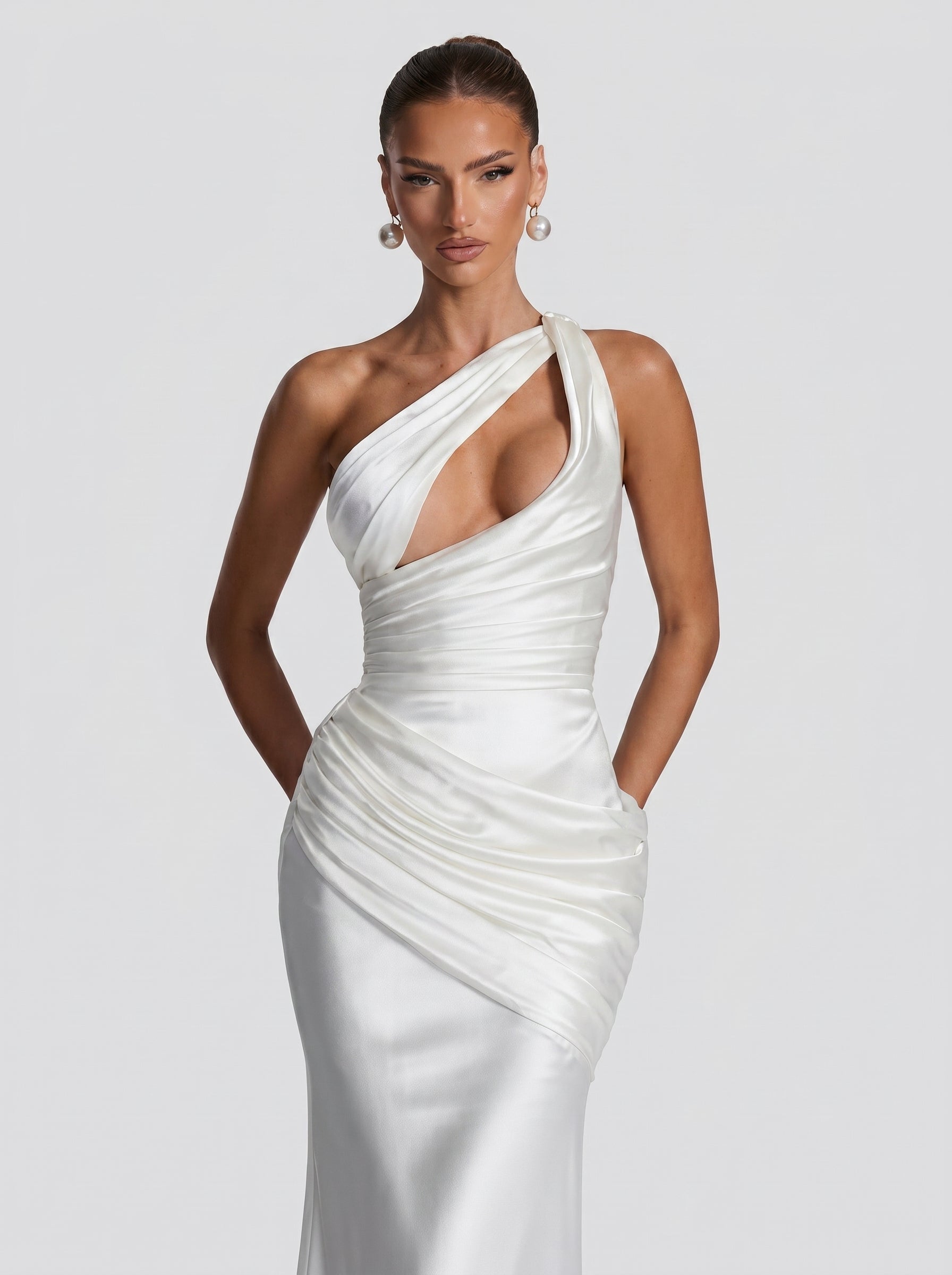 Laura™ - Vestido Largo en Satén