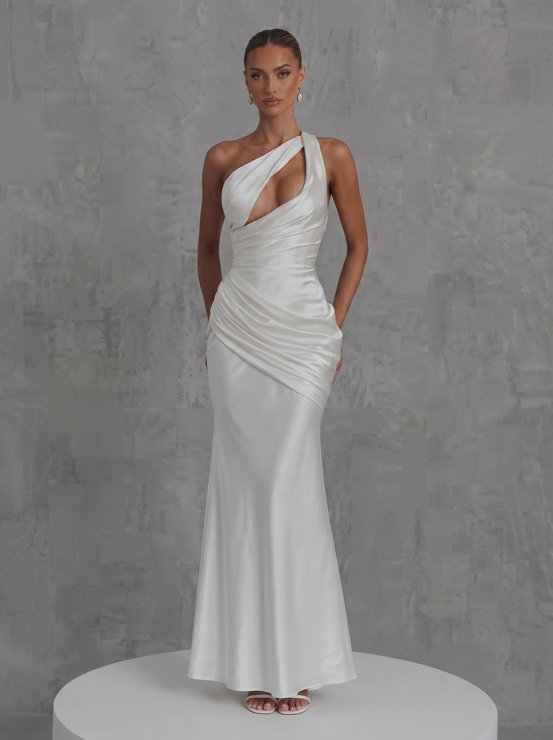 Laura™ - Vestido Largo en Satén