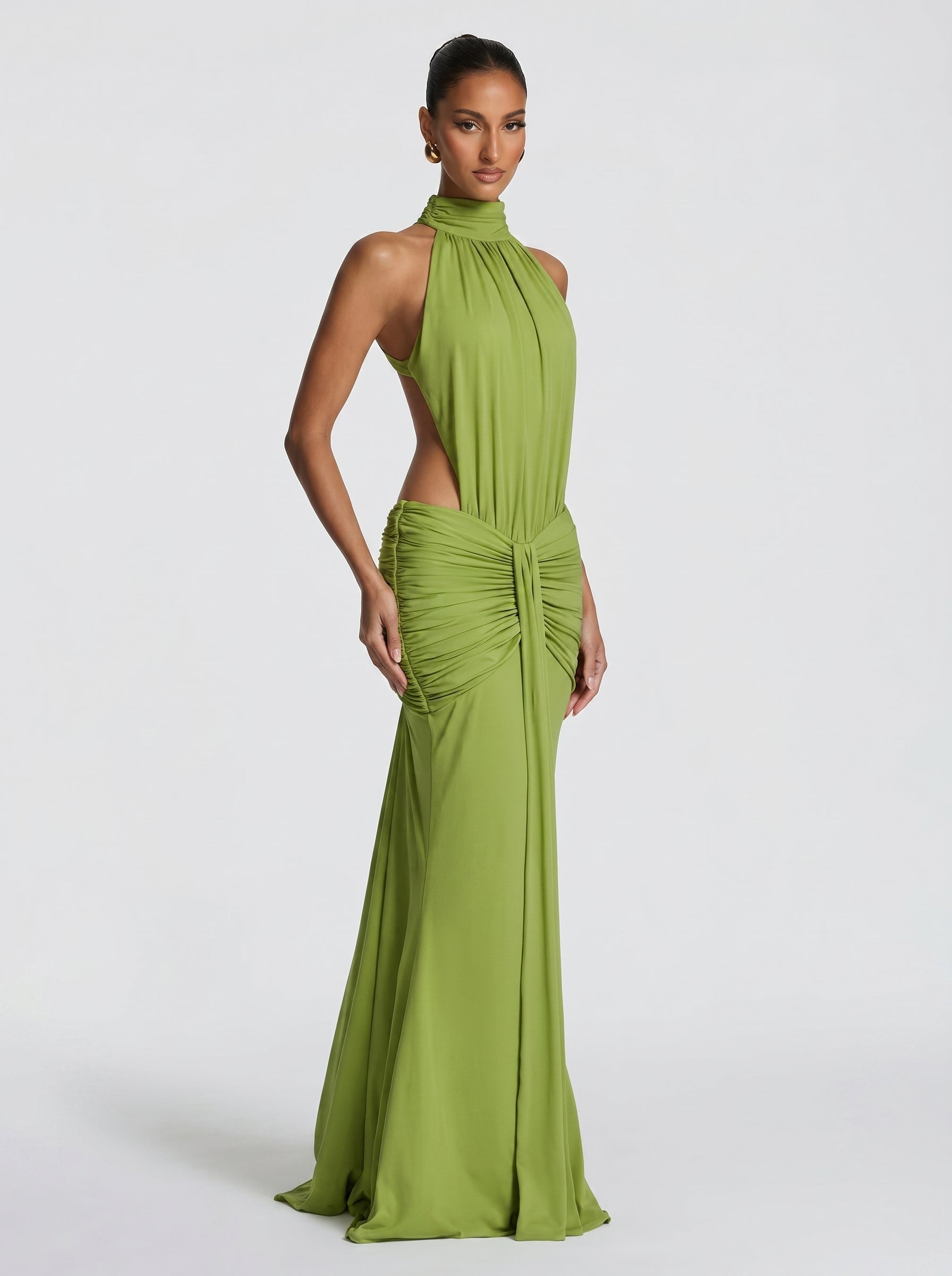 Sara™ - Vestido de Gala Fluido con Abertura