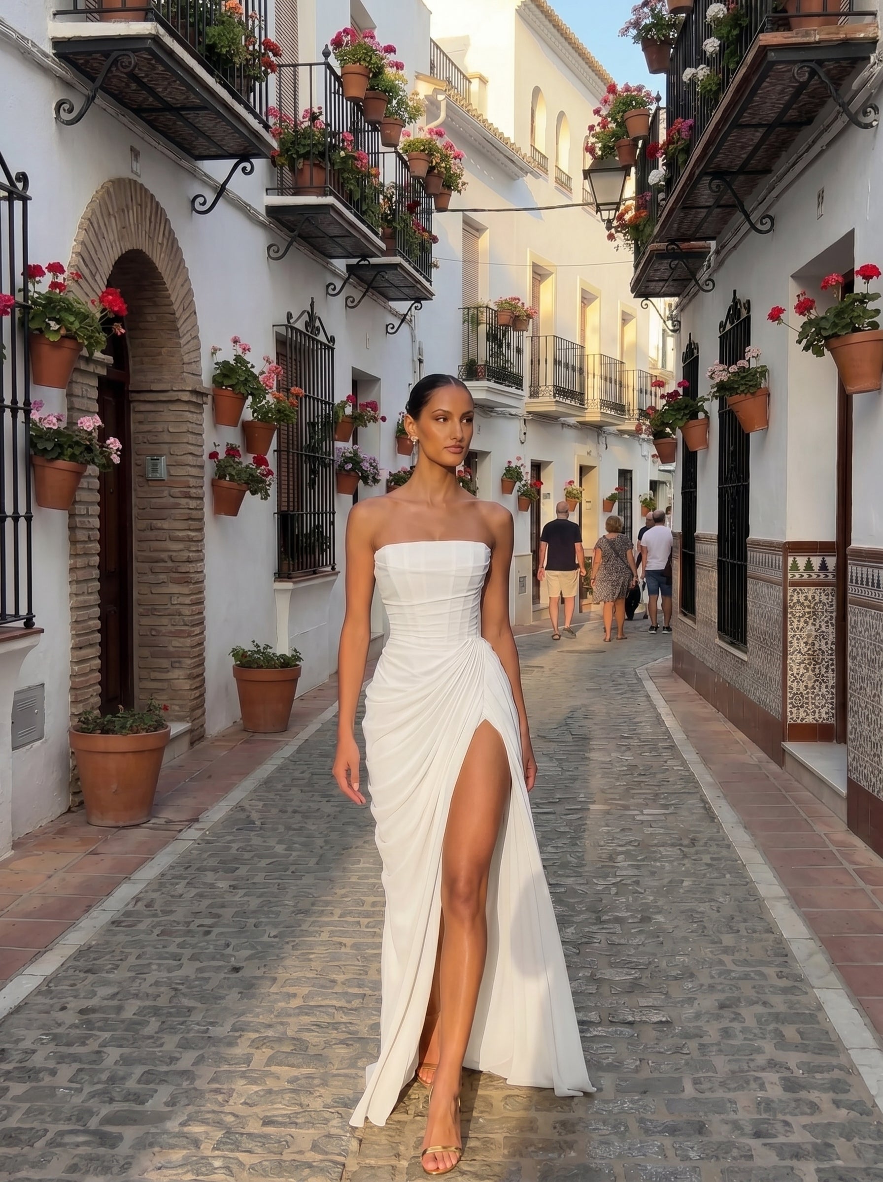 Cyra™ - Vestido Largo de Chiffon