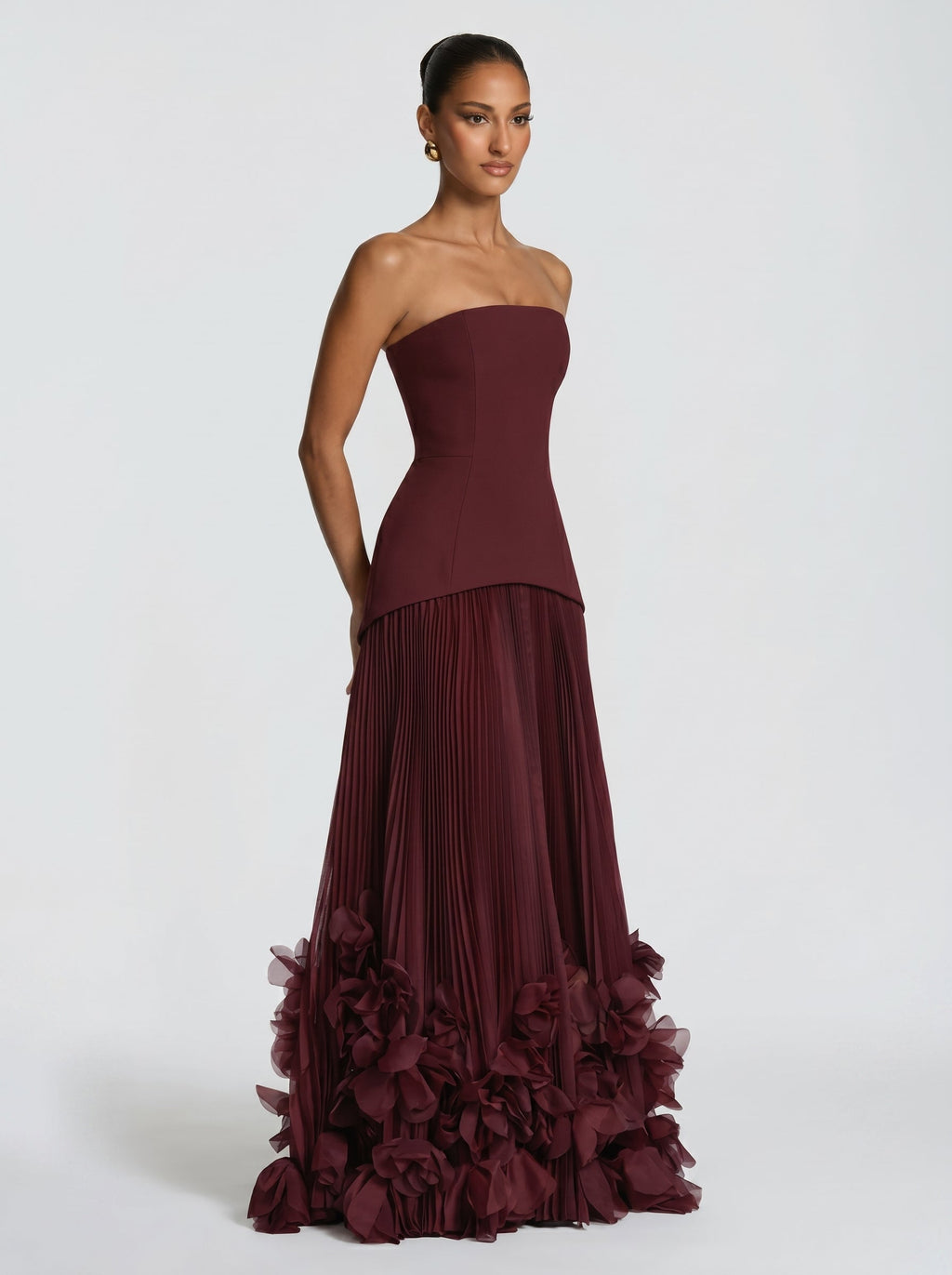 Sandra™ - Vestido de Gala con Falda Escultural