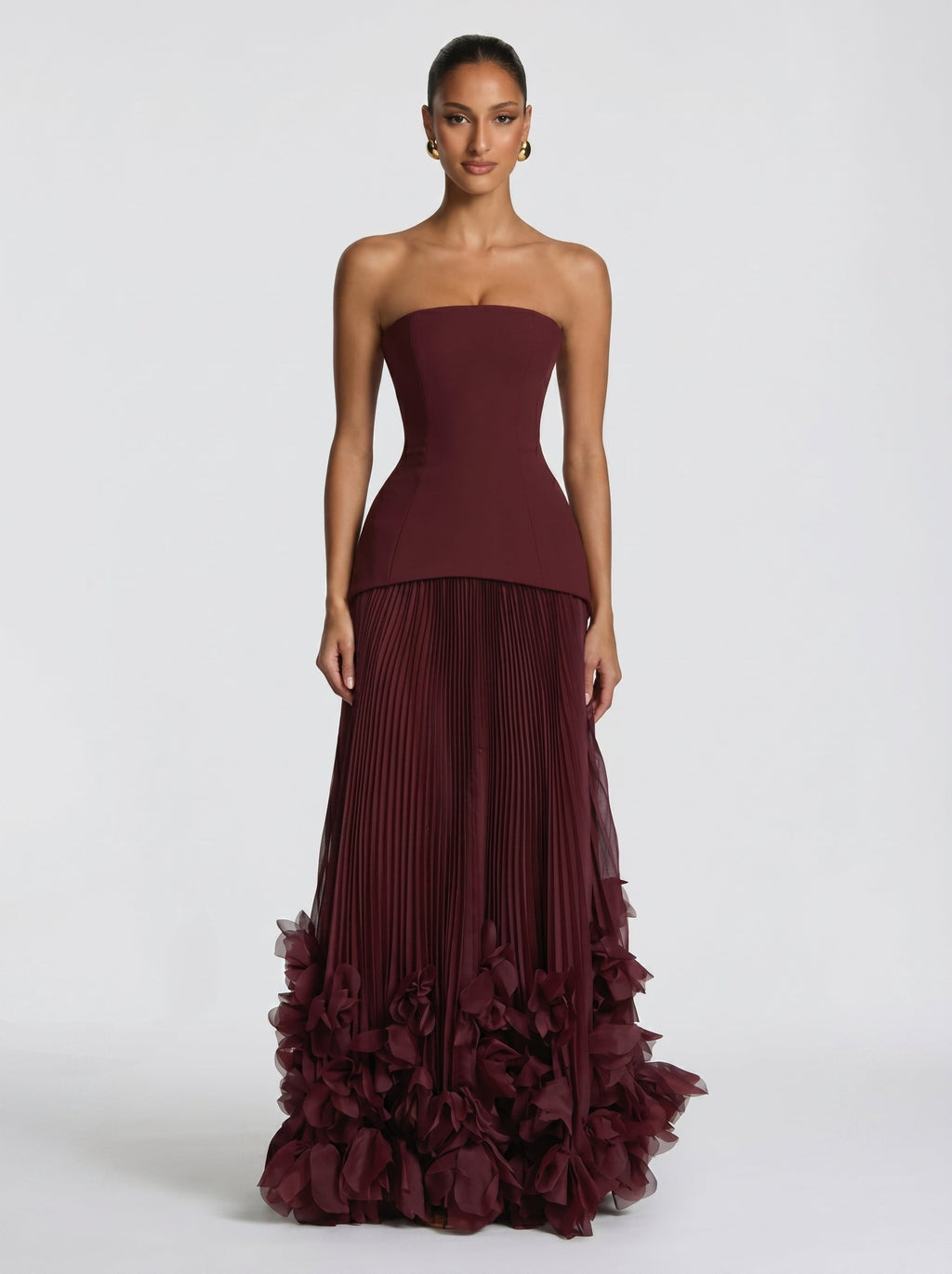 Sandra™ - Vestido de Gala con Falda Escultural