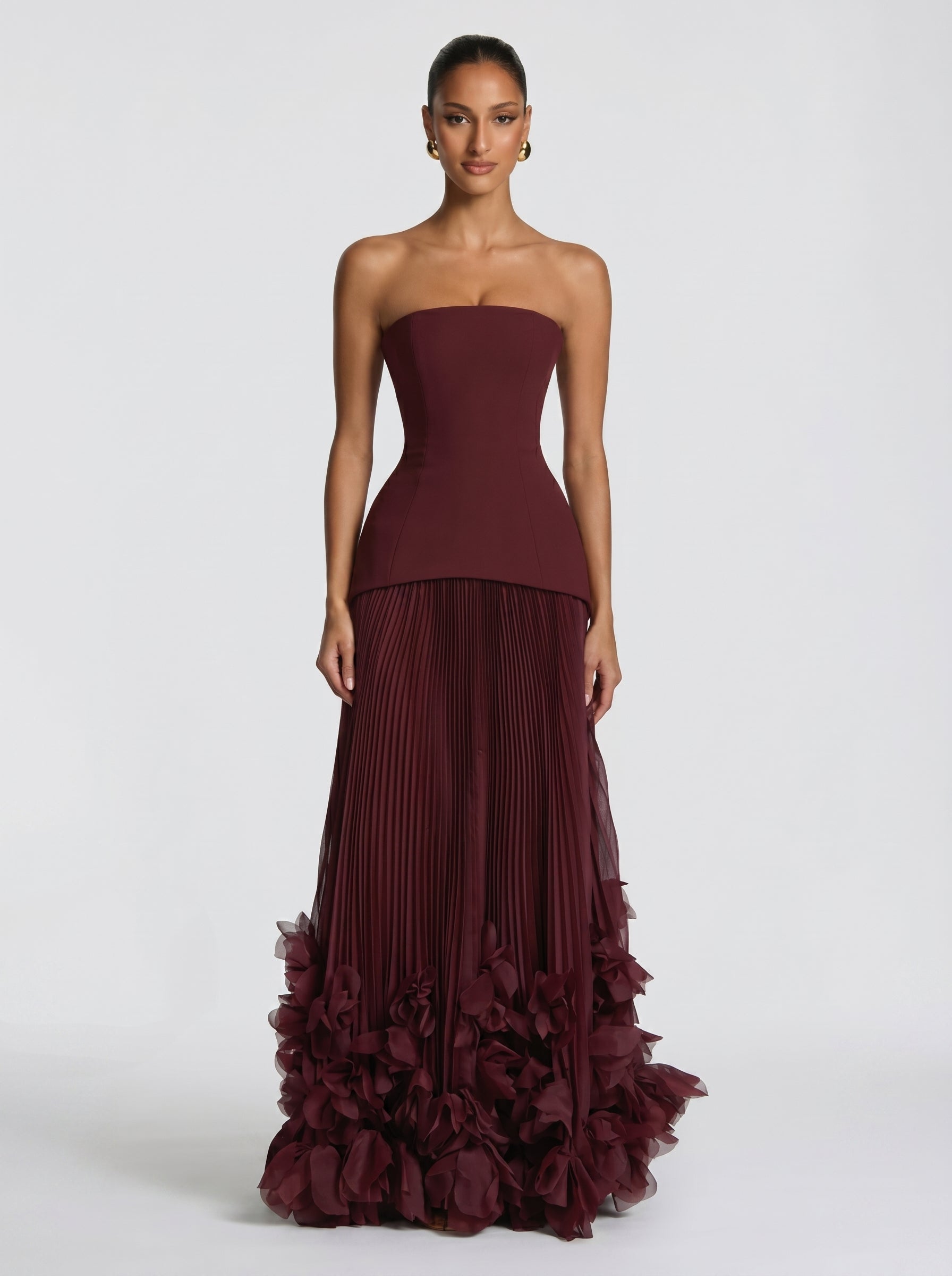 Sandra™ - Vestido de Gala con Falda Escultural
