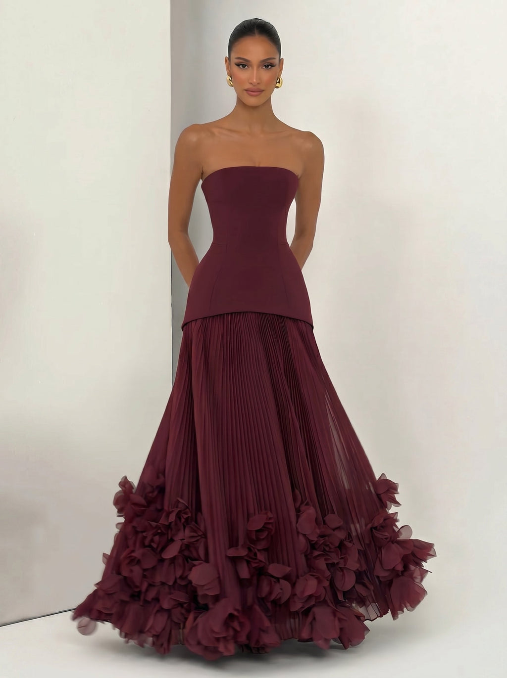 Sandra™ - Vestido de Gala con Falda Escultural