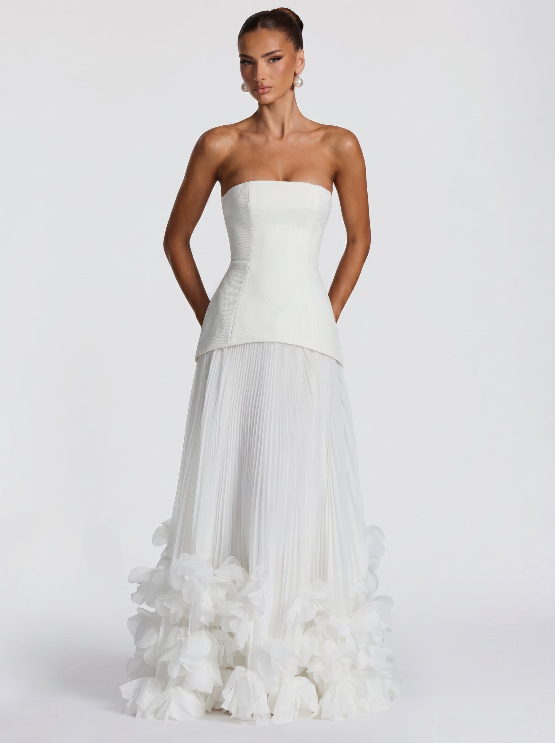 Sandra™ - Vestido de Gala con Falda Escultural
