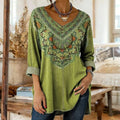 FLORA CLASSIC DENIM BLOUSE