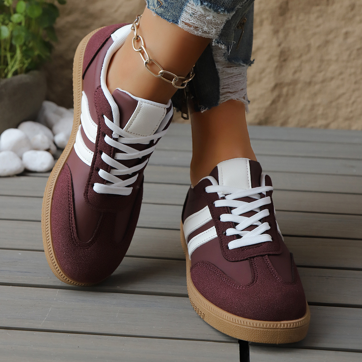 Zapatillas Bijoura de Piel