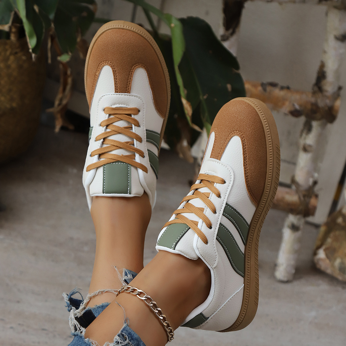 Zapatillas Bijoura de Piel
