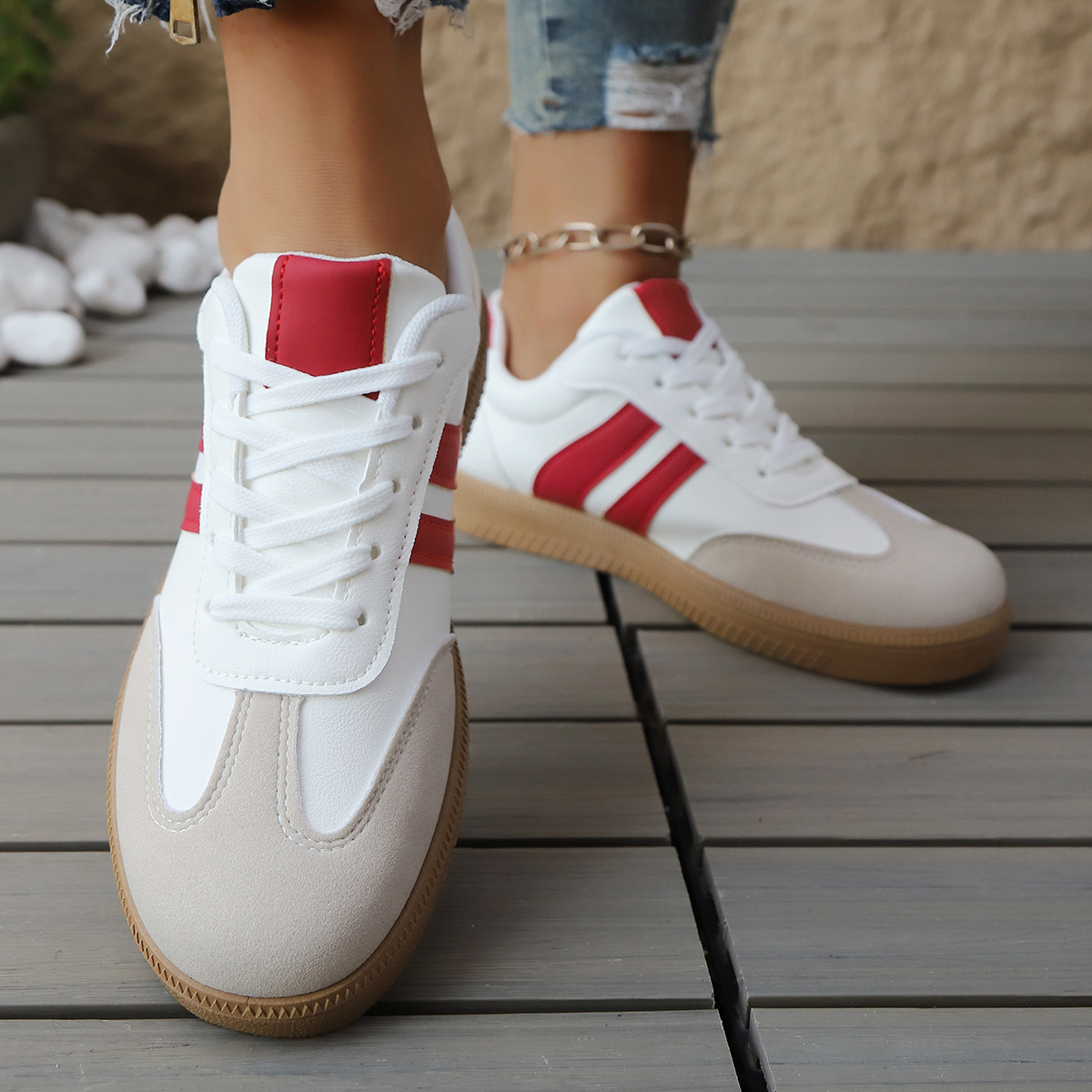Zapatillas Bijoura de Piel