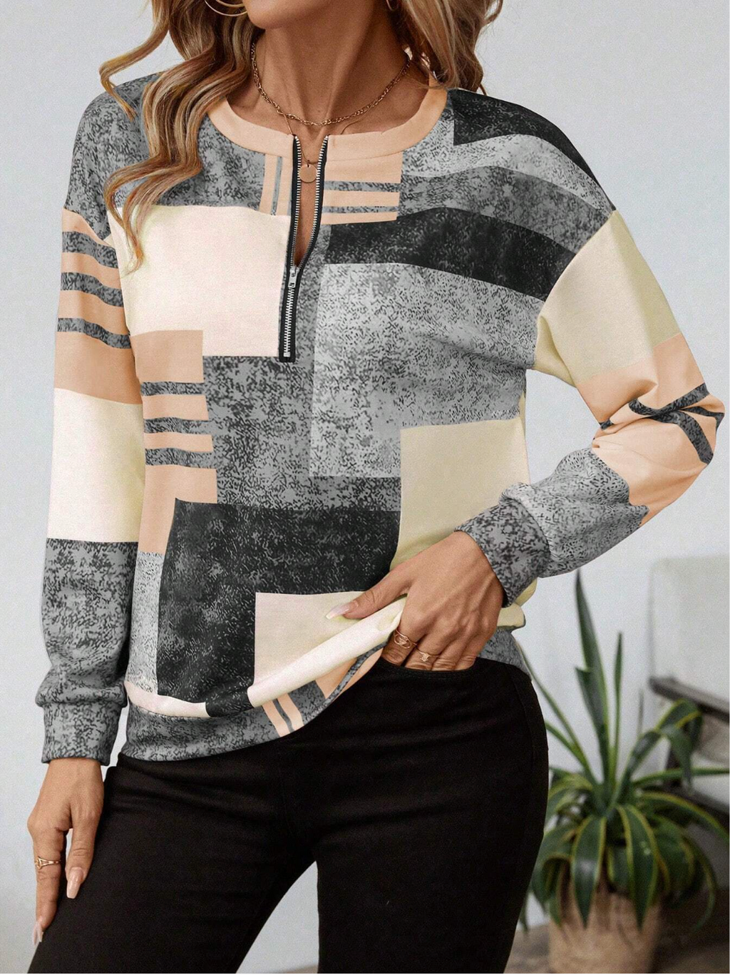 ROWAN COSY ZIP SWEATER
