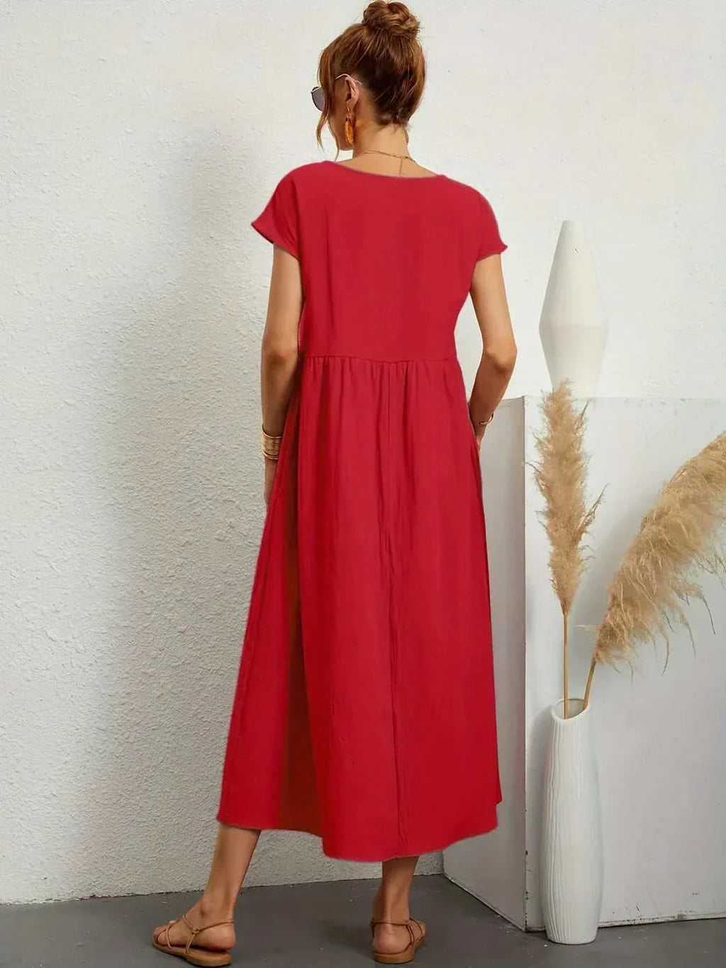 VESTIDO EVA FLUIDO LUXE