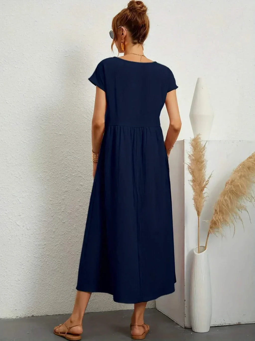 VESTIDO EVA FLUIDO LUXE