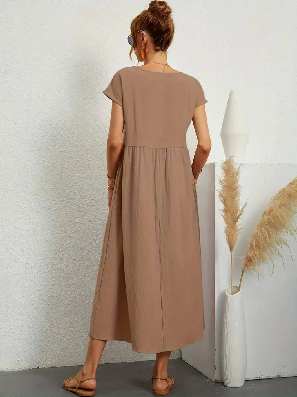 VESTIDO EVA FLUIDO LUXE