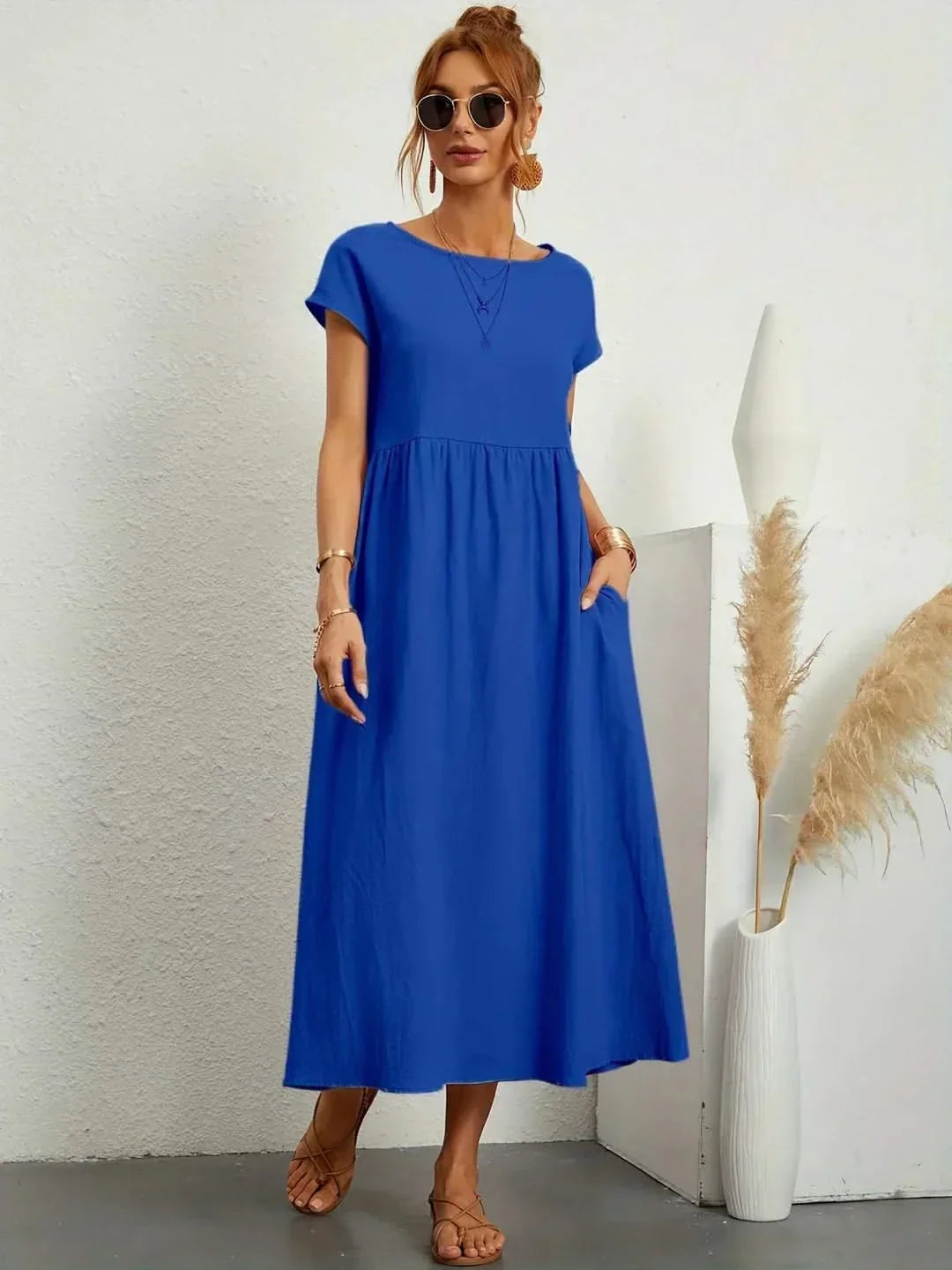 VESTIDO EVA FLUIDO LUXE