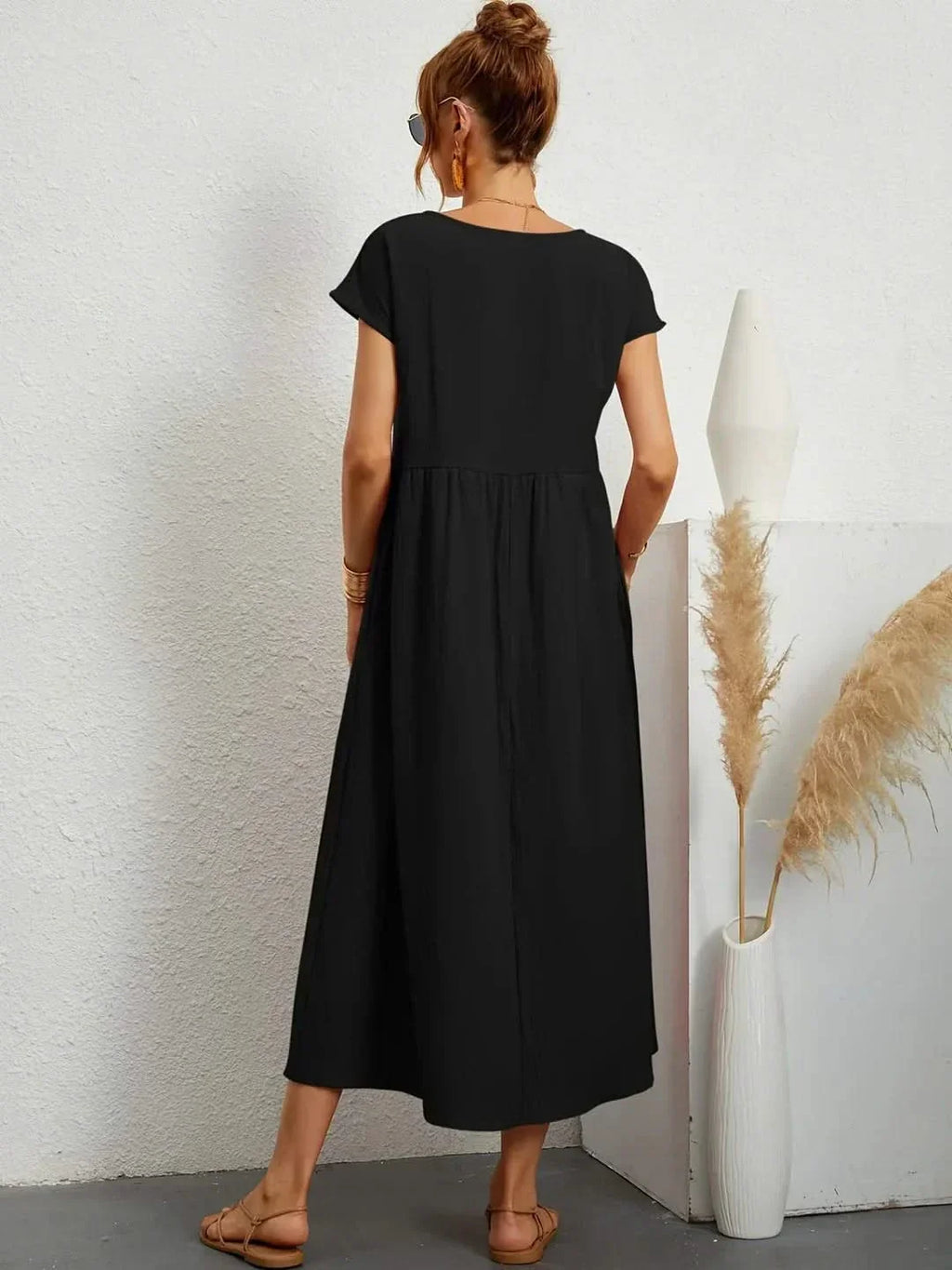 VESTIDO EVA FLUIDO LUXE