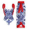 Conjunto bañador falda Lina
