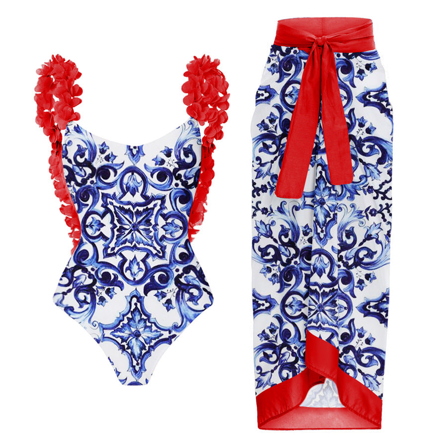 Conjunto bañador falda Lina