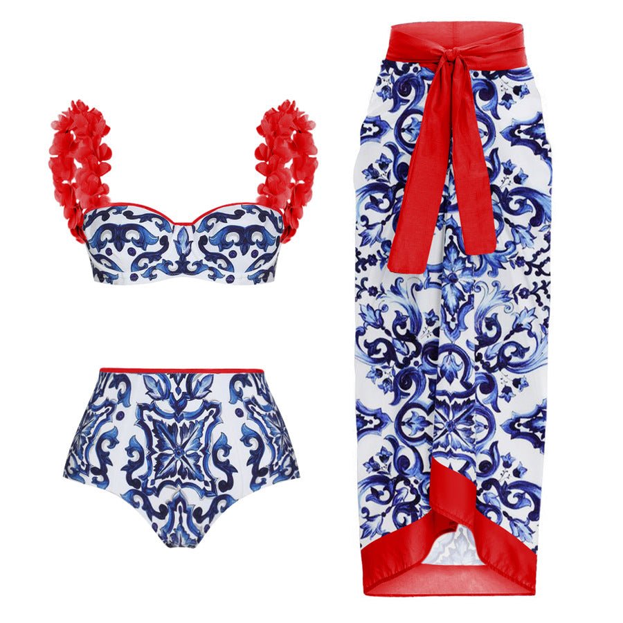 Conjunto bikini falda Lina