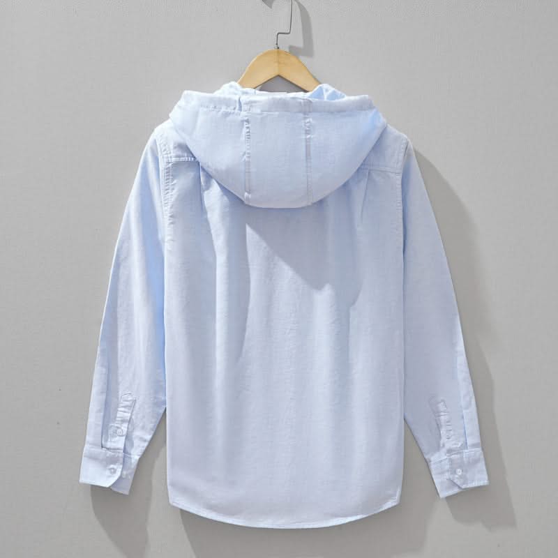 CASA LINEN HOODIE