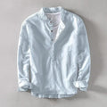 CALLUM CAMISA LINO CUELLO MAO