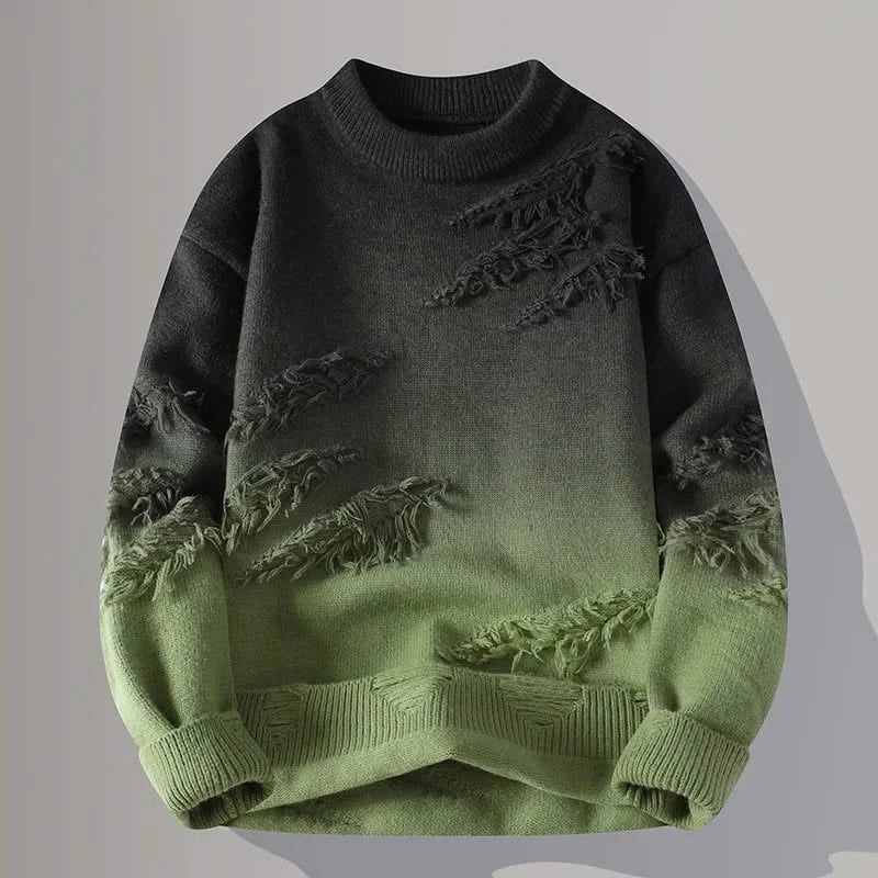 CORVIN DISTRESSED PULLOVER