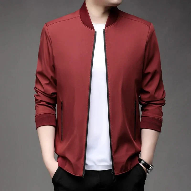 HUDSON STAND-COLLAR BLAZER