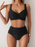 Bikini cintura alta Perla