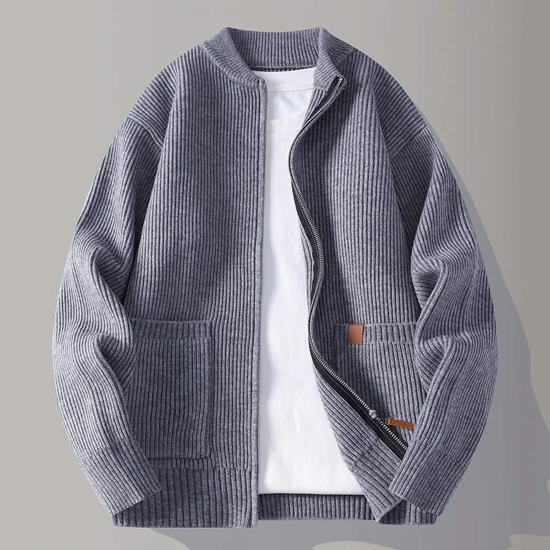 NOVA RIB KNIT JACKET