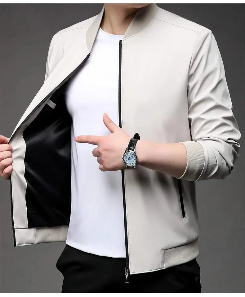 HUDSON STAND-COLLAR BLAZER