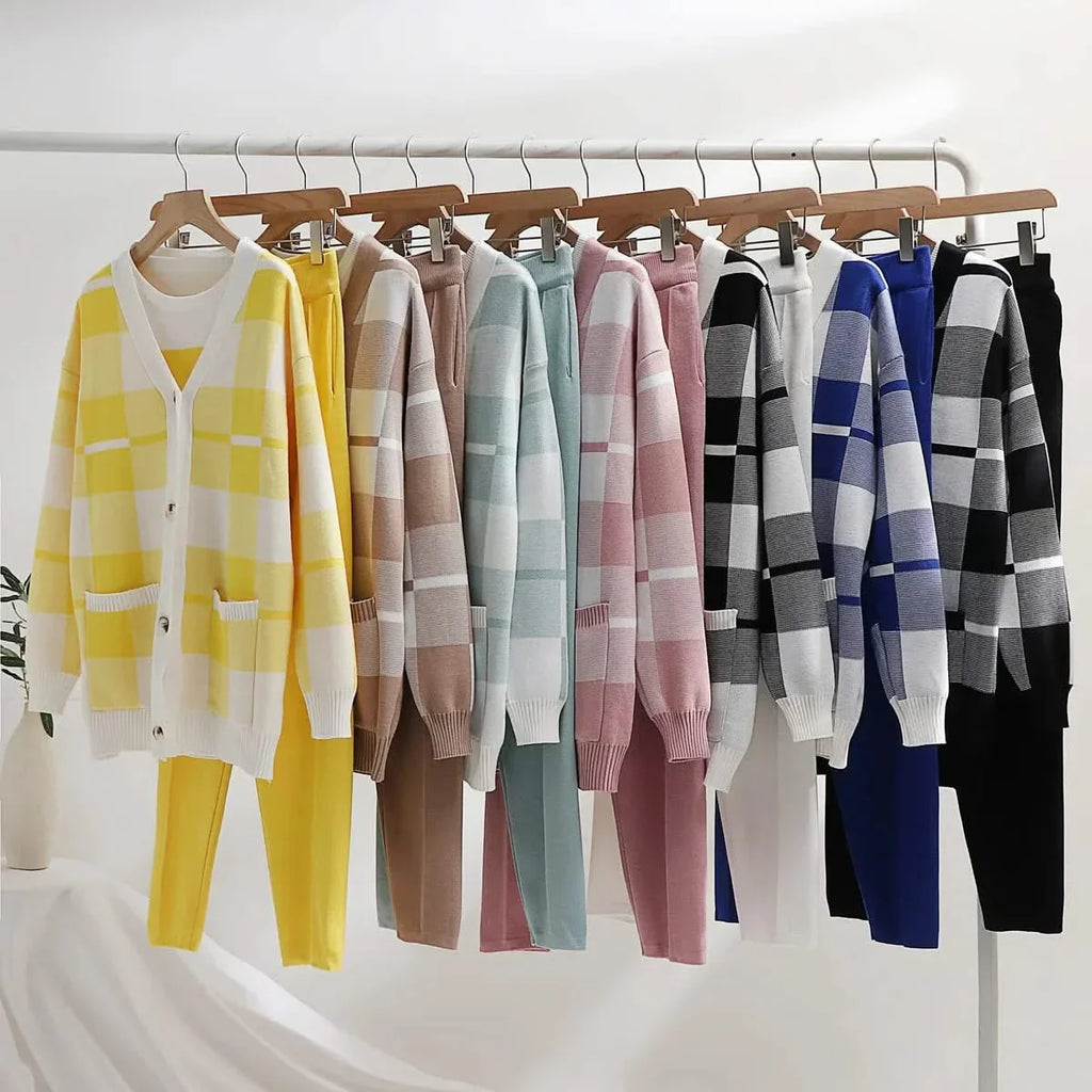 SUNDAY SOFT-KNIT 3-PIECE SET