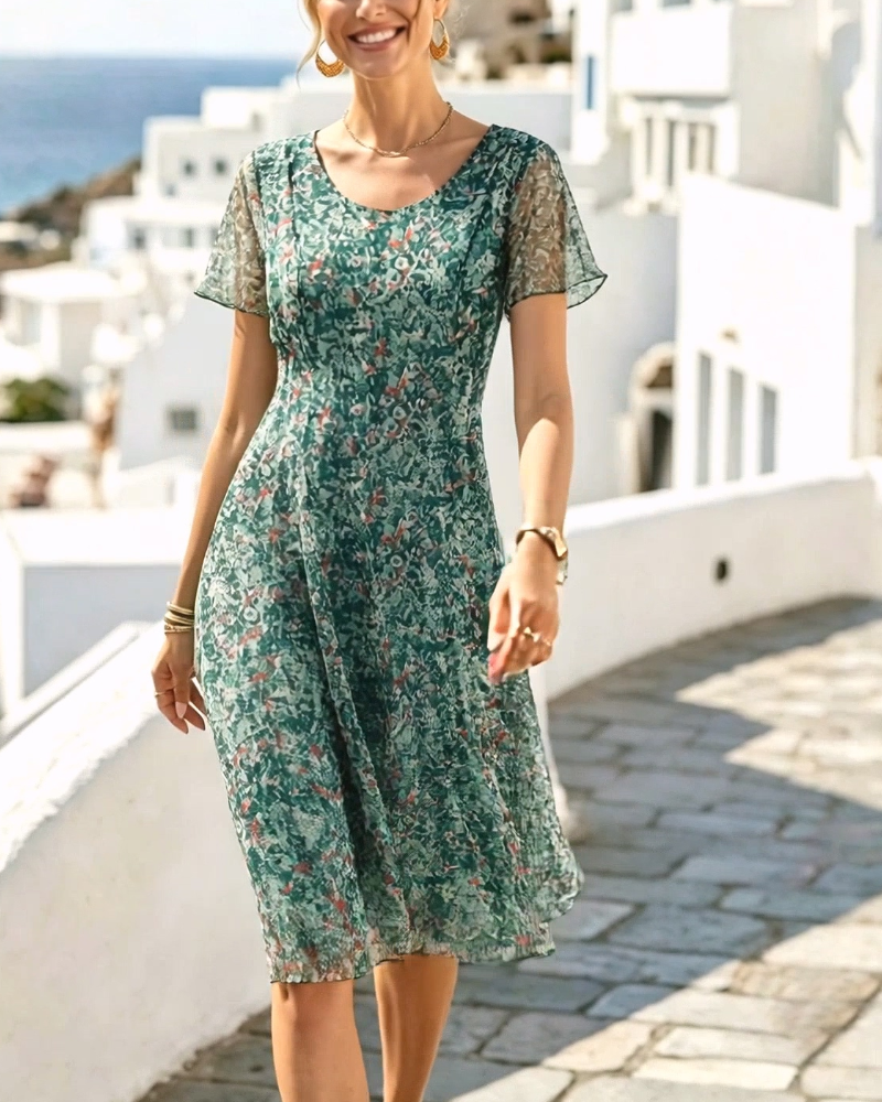 AMARA PRINTED DRESS