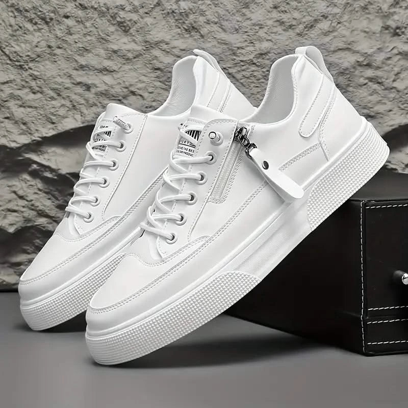SORRENTO LEATHER TRAINERS