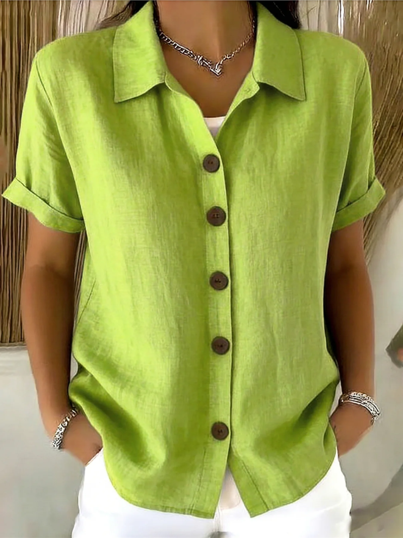 LARA BLUSA MUJER CON BOTONES