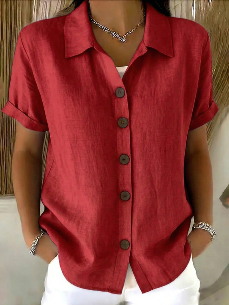 LARA BLUSA MUJER CON BOTONES