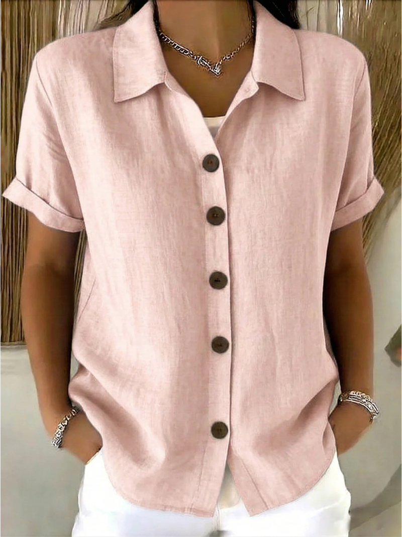 LARA BLUSA MUJER CON BOTONES