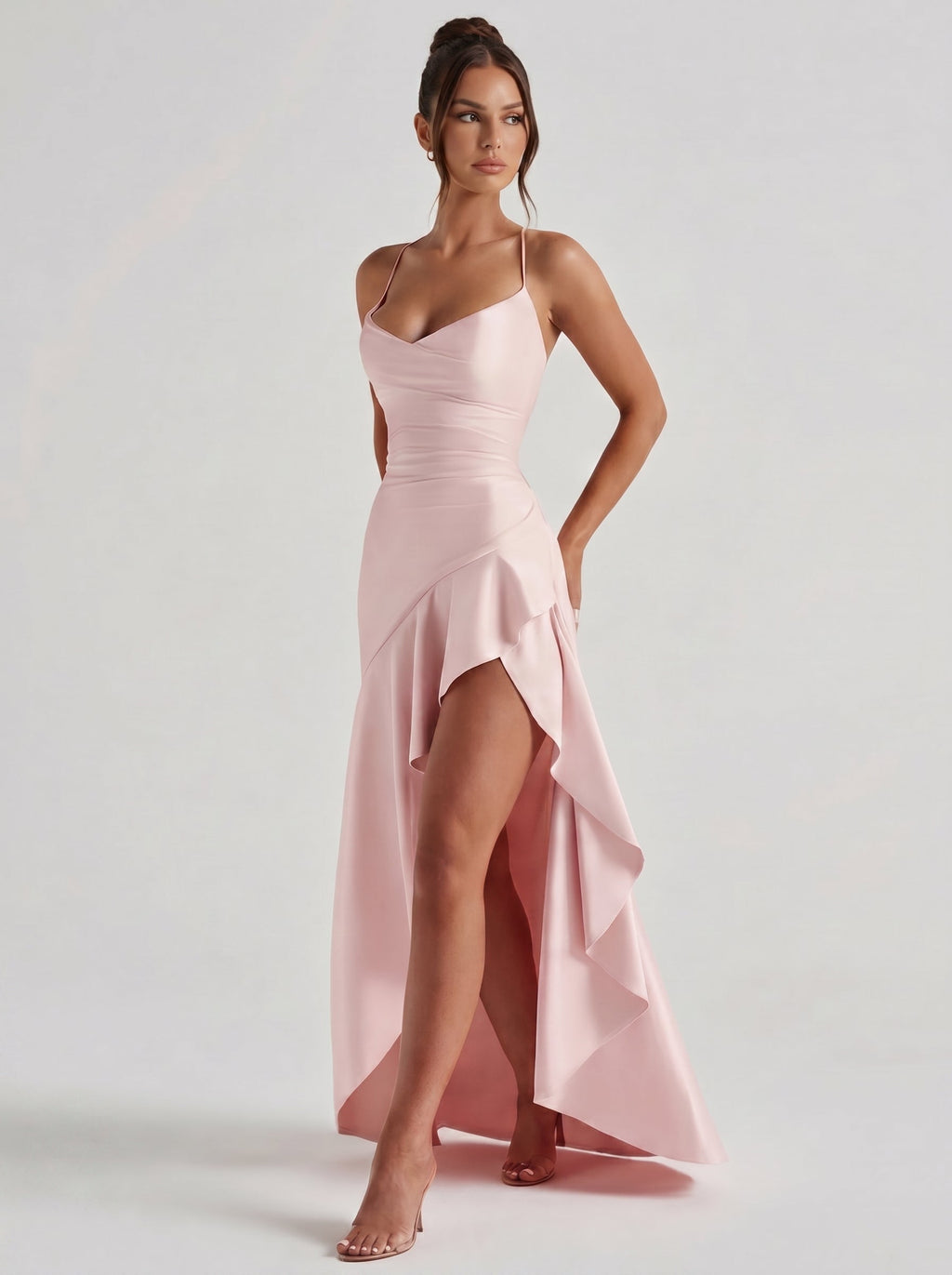 Aria™ - Vestido de Gala en Satén