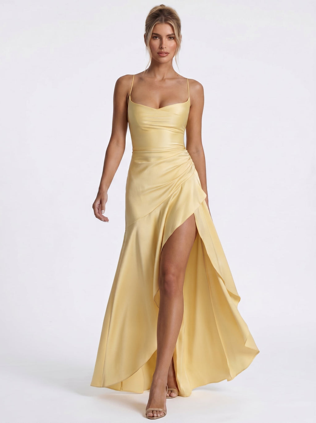 Aria™ - Vestido de Gala en Satén